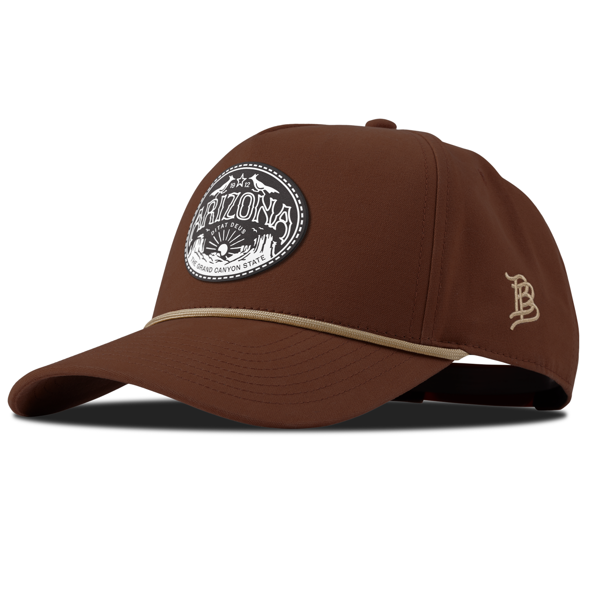 Arizona Traveler Curved Canvas 5 Panel Rope Vintage Rust