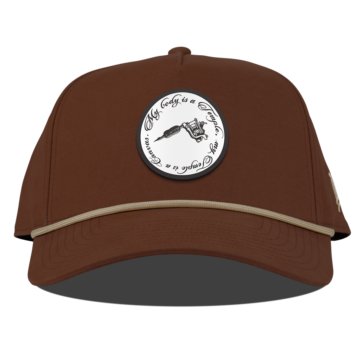 Artist Choice Curved Canvas 5 Panel Rope Vintage Rust