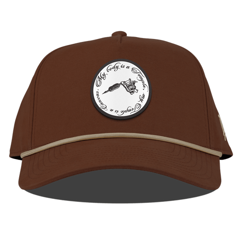 Artist Choice Curved Canvas 5 Panel Rope Vintage Rust