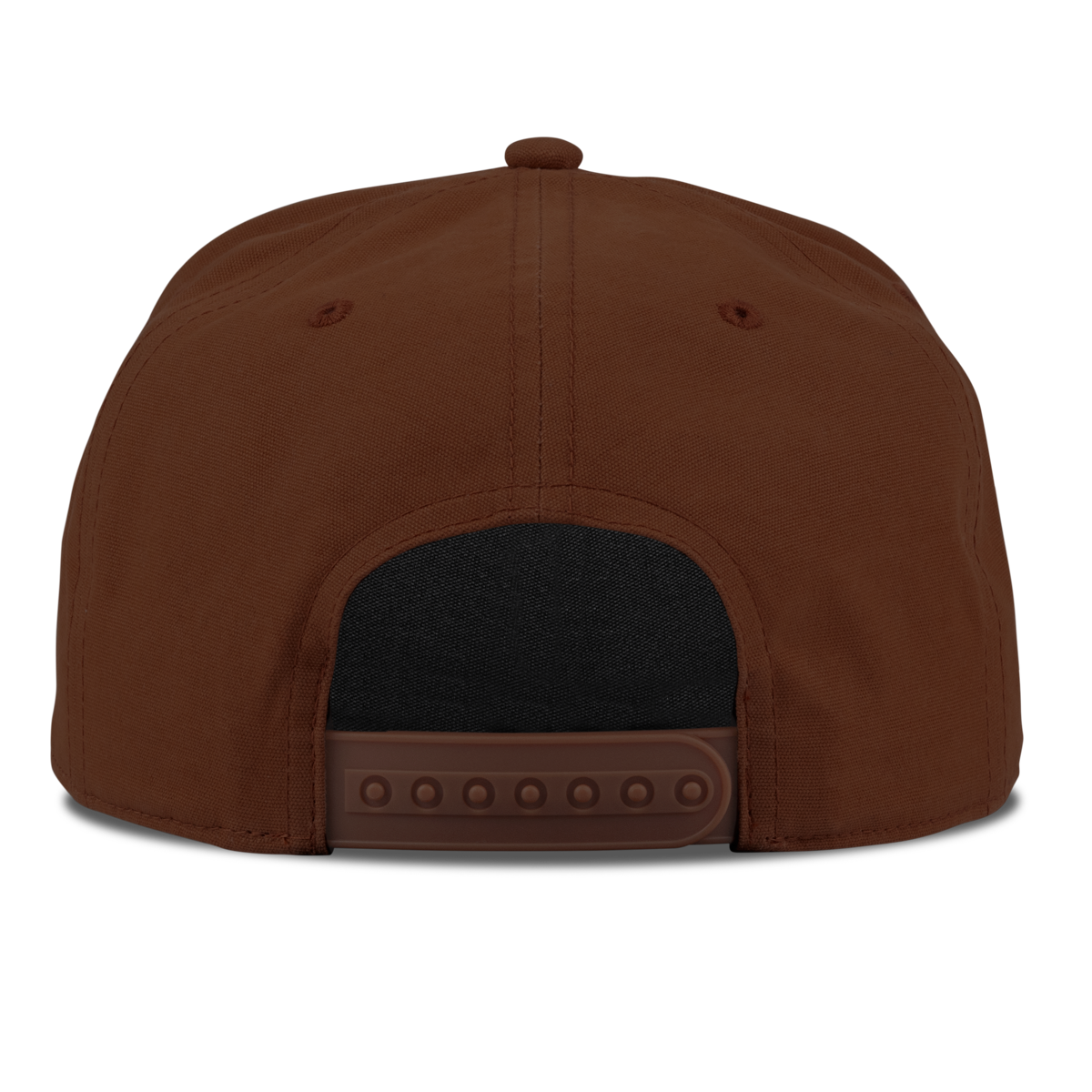 City Block Detroit Curved Canvas 5 Panel Rope Back Vintage Rust