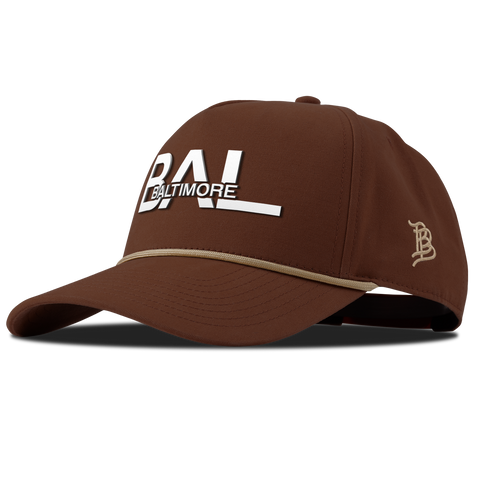 City Block Baltimore Curved Canvas 5 Panel Rope Vintage Rust