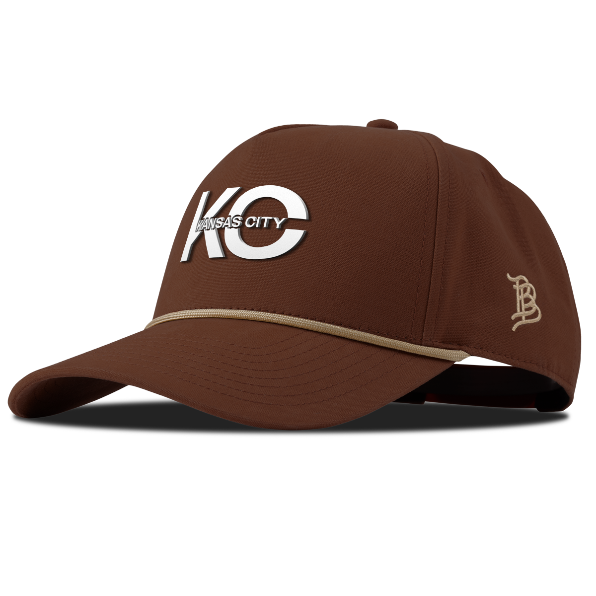 City Block Kansas City Curved Canvas 5 Panel Rope Vintage Rust