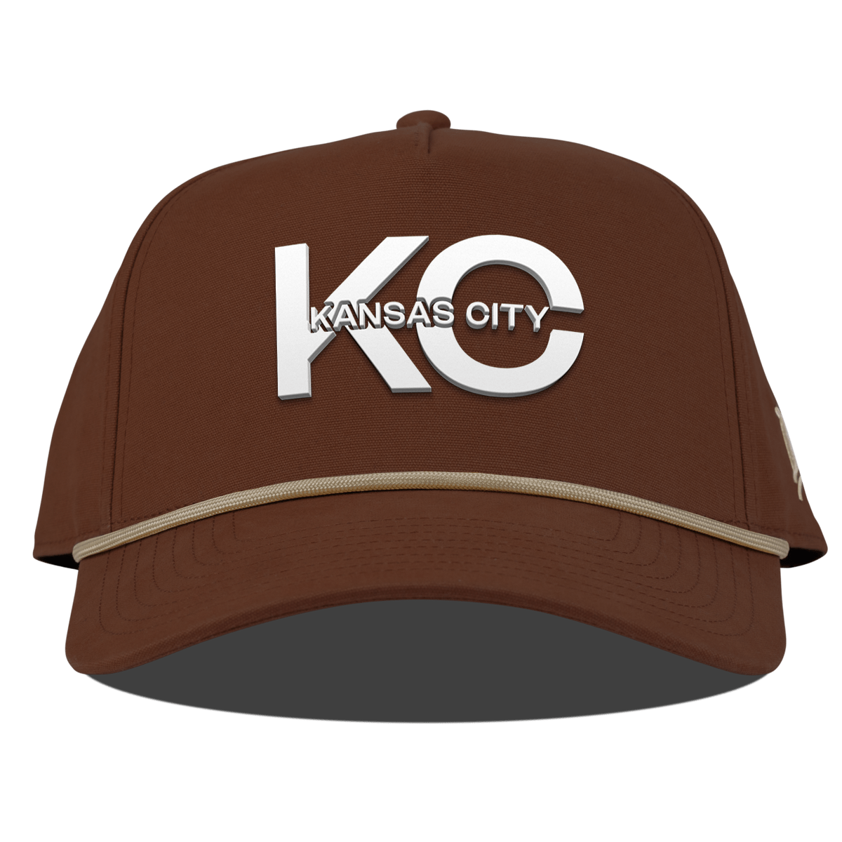 City Block Kansas City Curved Canvas 5 Panel Rope Vintage Rust