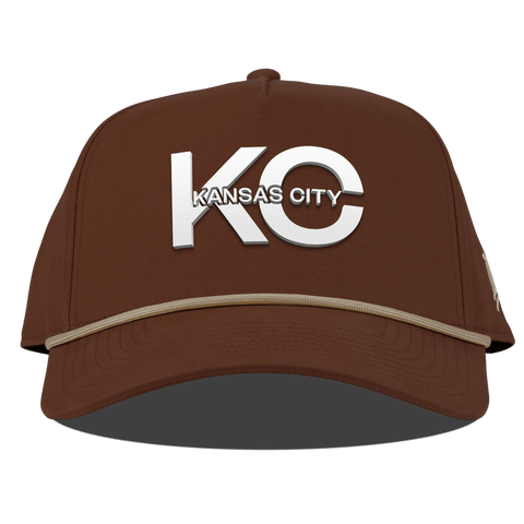 City Block Kansas City Curved Canvas 5 Panel Rope Vintage Rust