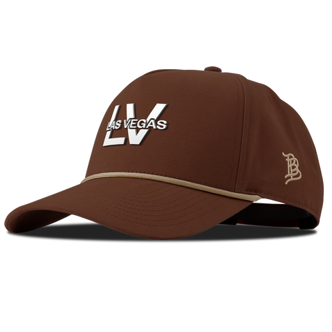 City Block Las Vegas (LV) Curved Canvas 5 Panel Rope Vintage Rust