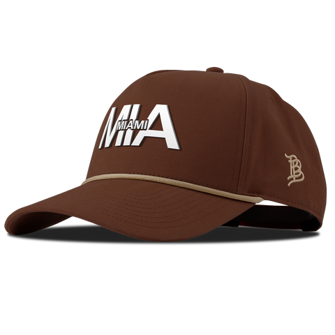 City Block Miami Curved Canvas 5 Panel Rope Vintage Rust