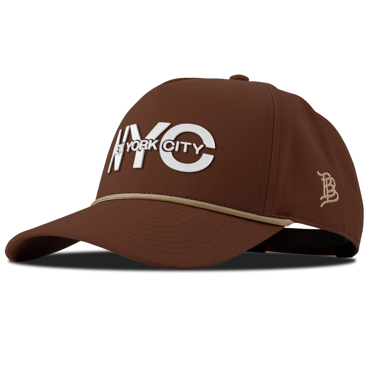 City Block New York Canvas 5 Panel Rope Vintage Rust
