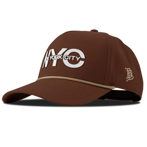 City Block New York Canvas 5 Panel Rope Vintage Rust