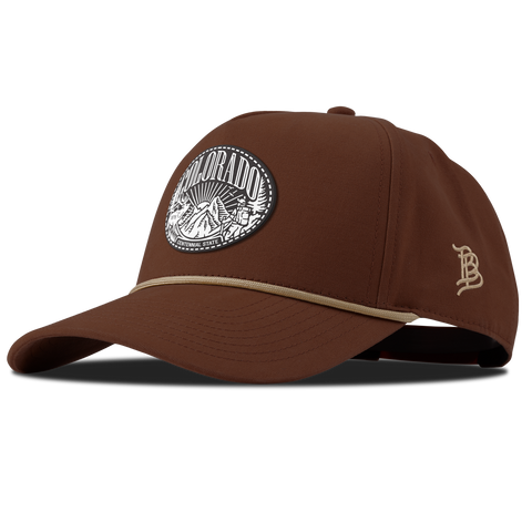 Colorado Traveler Curved Canvas 5 Panel Rope Vintage Rust