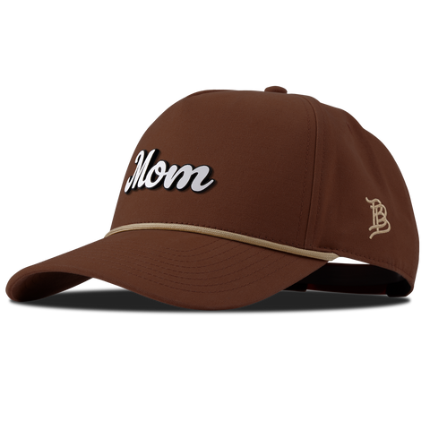 Mom Script Curved Canvas 5 Panel Rope