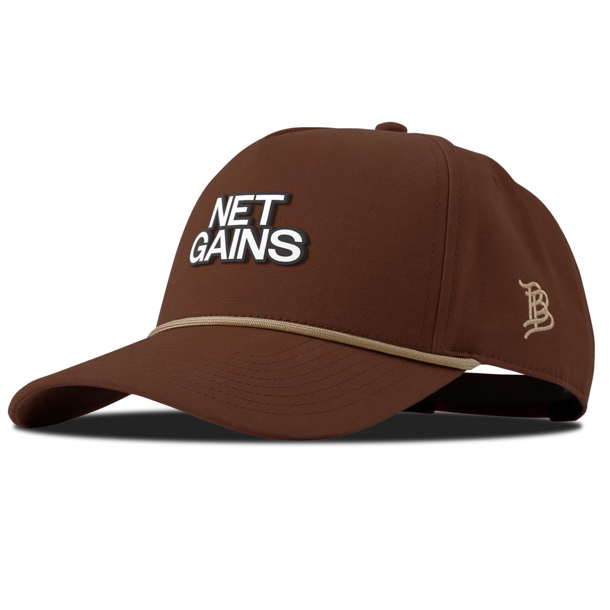 Net Gains Curved Canvas 5 Panel Rope Vintage Rust