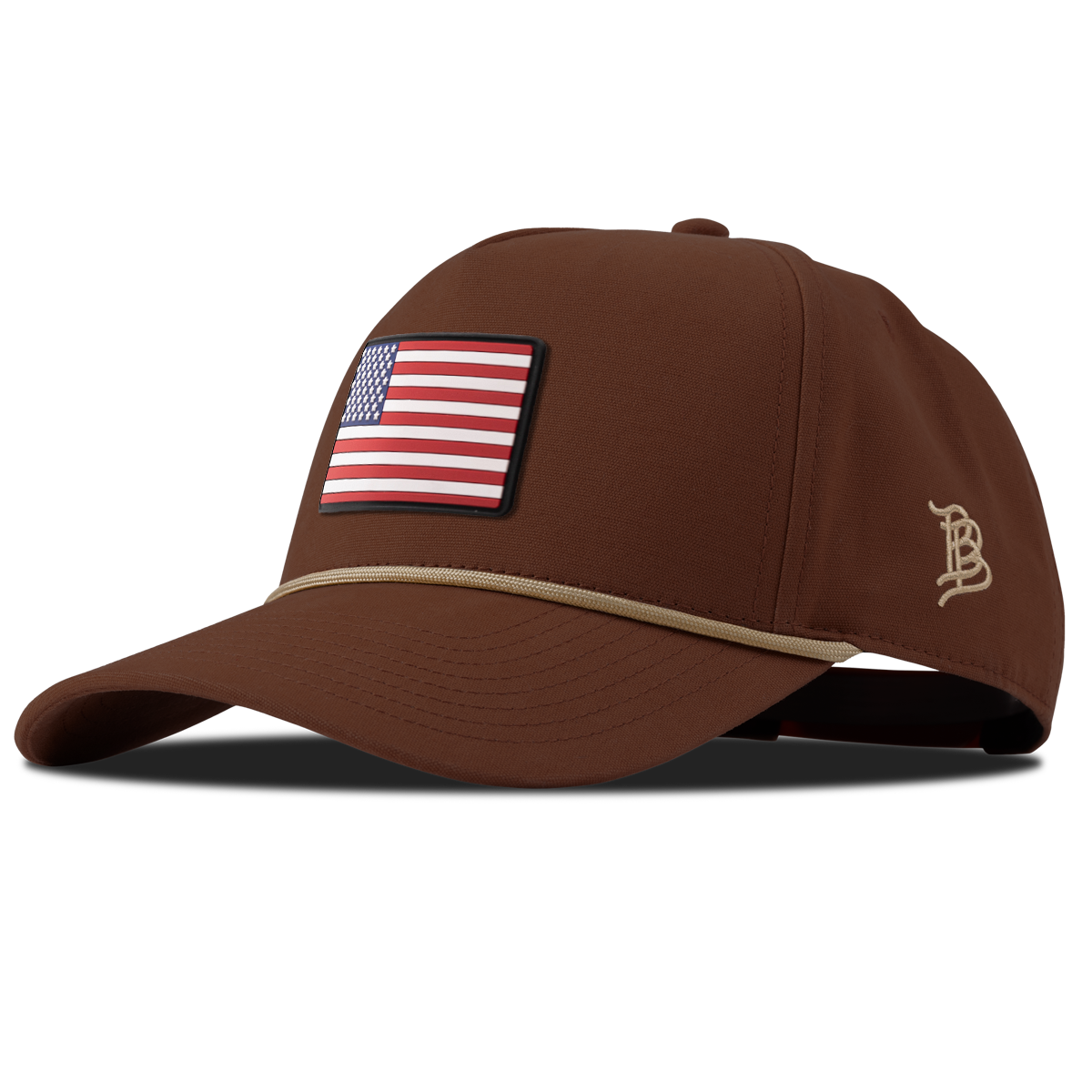 Old Glory PVC Canvas 5 Panel Rope Vintage Rust