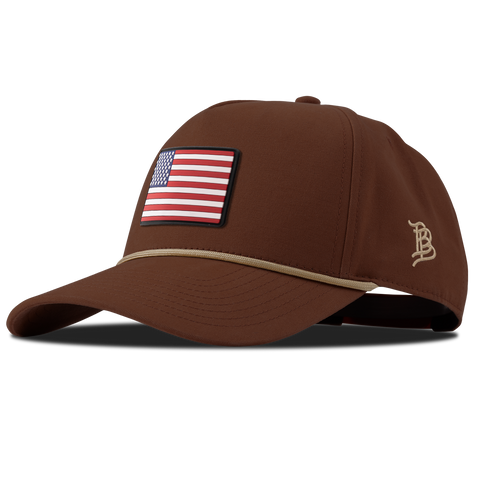 Old Glory PVC Canvas 5 Panel Rope Vintage Rust