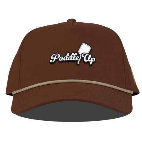 Paddle Up Curved Canvas 5 Panel Rope Vintage Rust