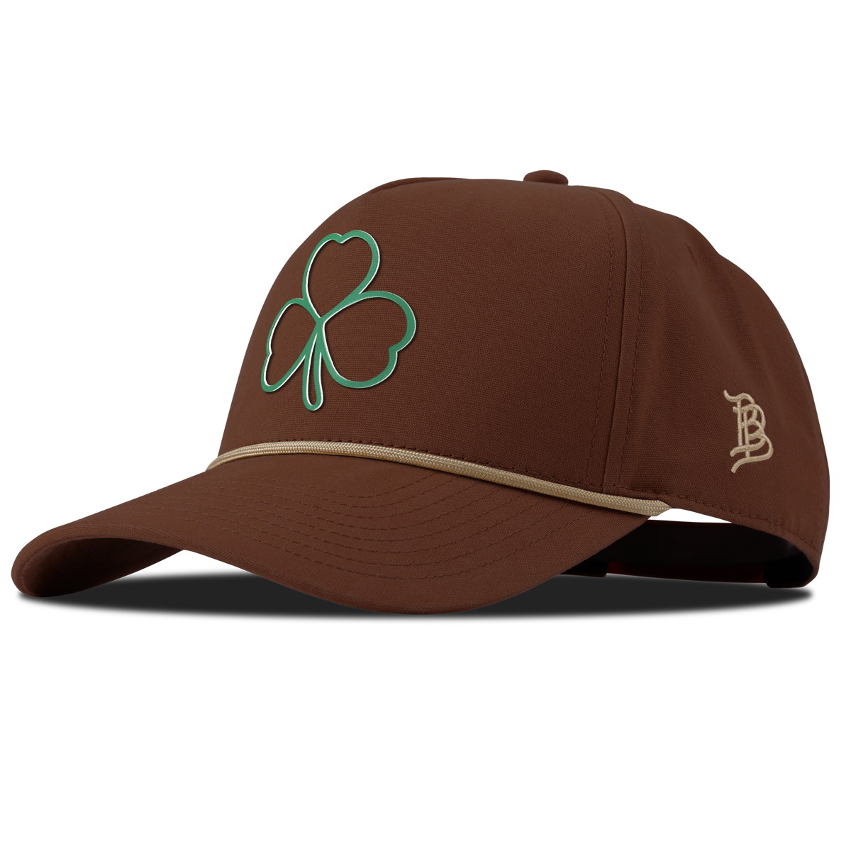 Stacked Shamrock Canvas 5 Panel Rope – Branded Bills