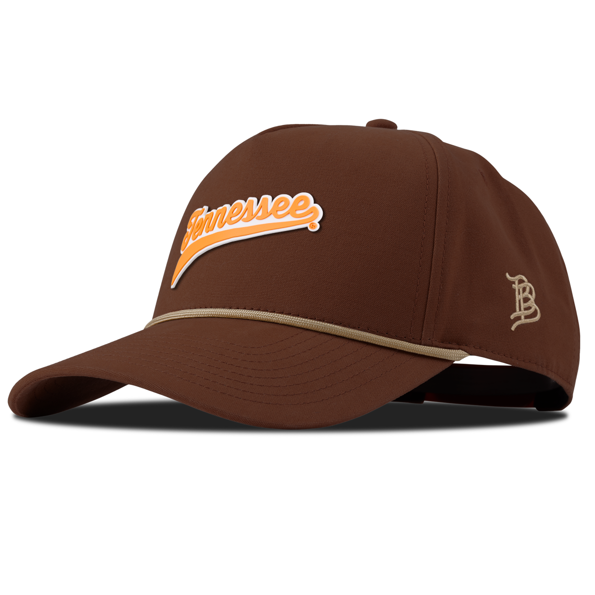 University of Tennessee "Tennessee Script" Curved Canvas 5 Panel Rope Vintage Rust