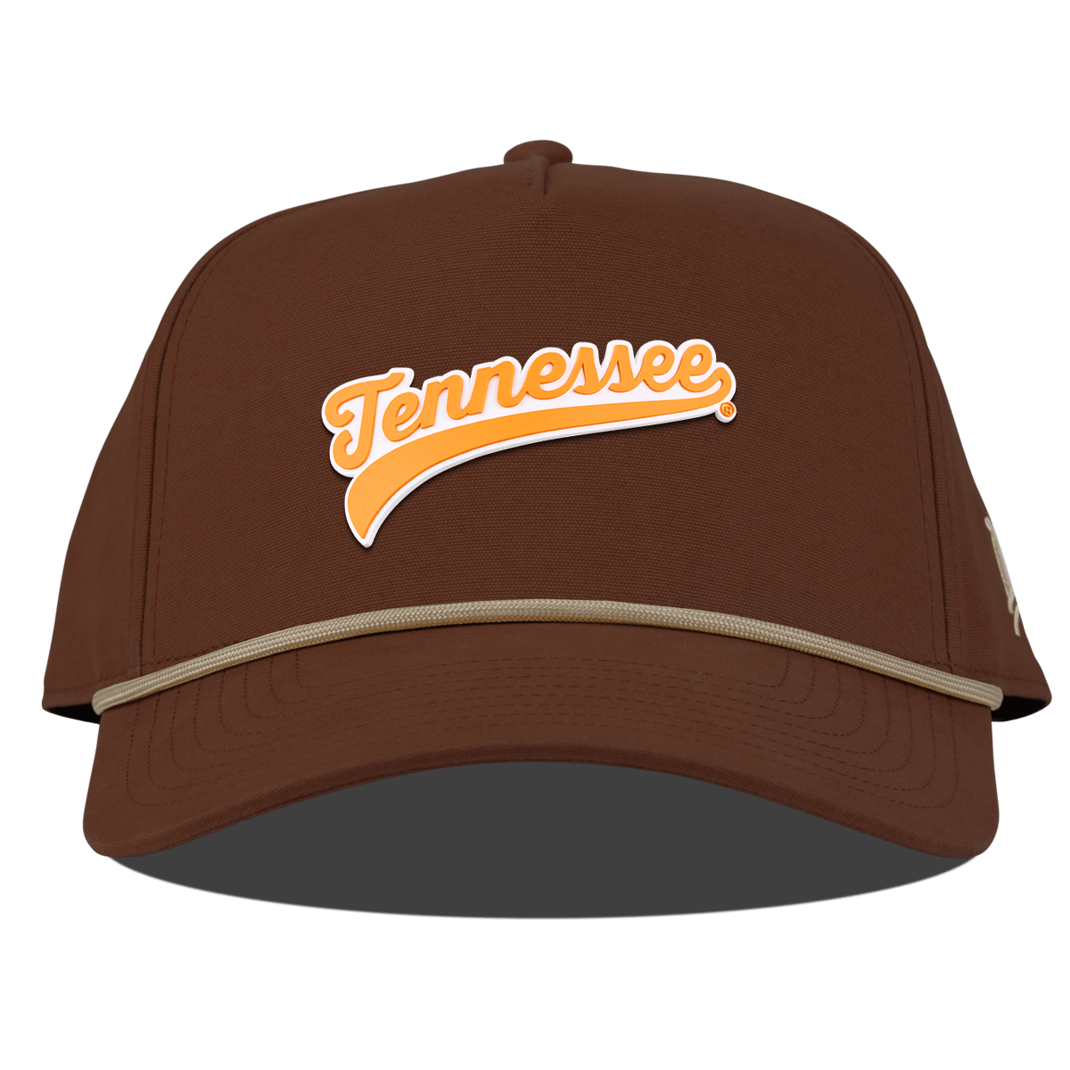 University of Tennessee "Tennessee Script" Curved Canvas 5 Panel Rope Vintage Rust