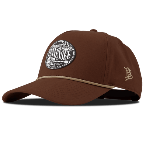 Tennessee Traveler Curved Canvas 5 Panel Rope Vintage Rust