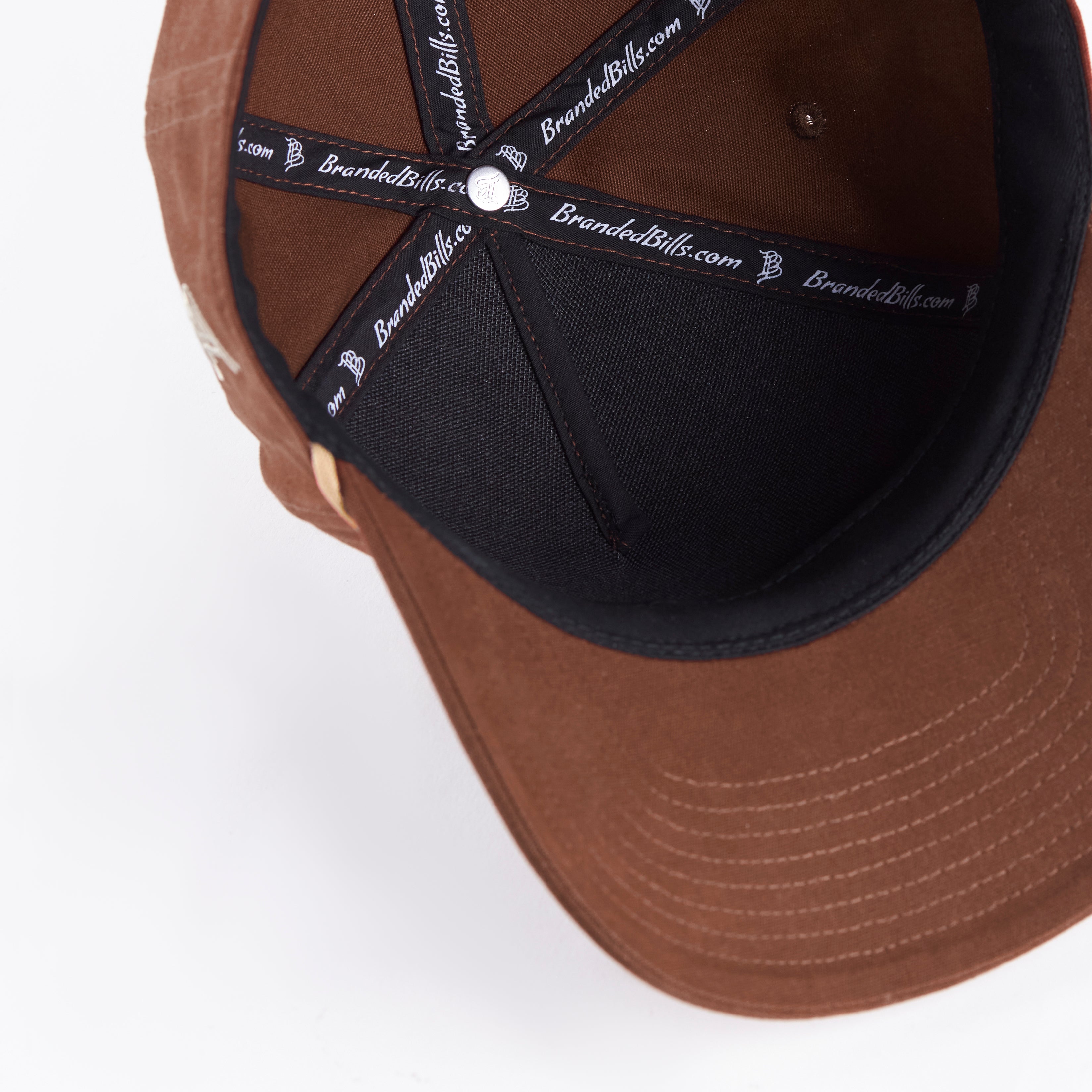 Bare Canvas 5 Panel Rope Vintage Rust Alt Image