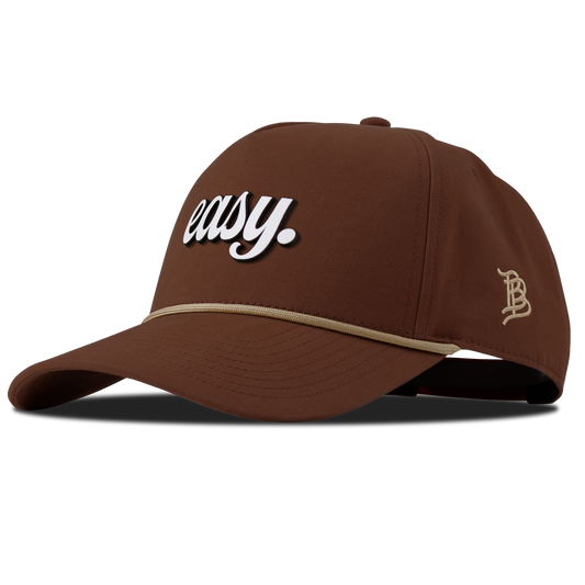 Easy Script Curved Canvas 5 Panel Rope Vintage Rust