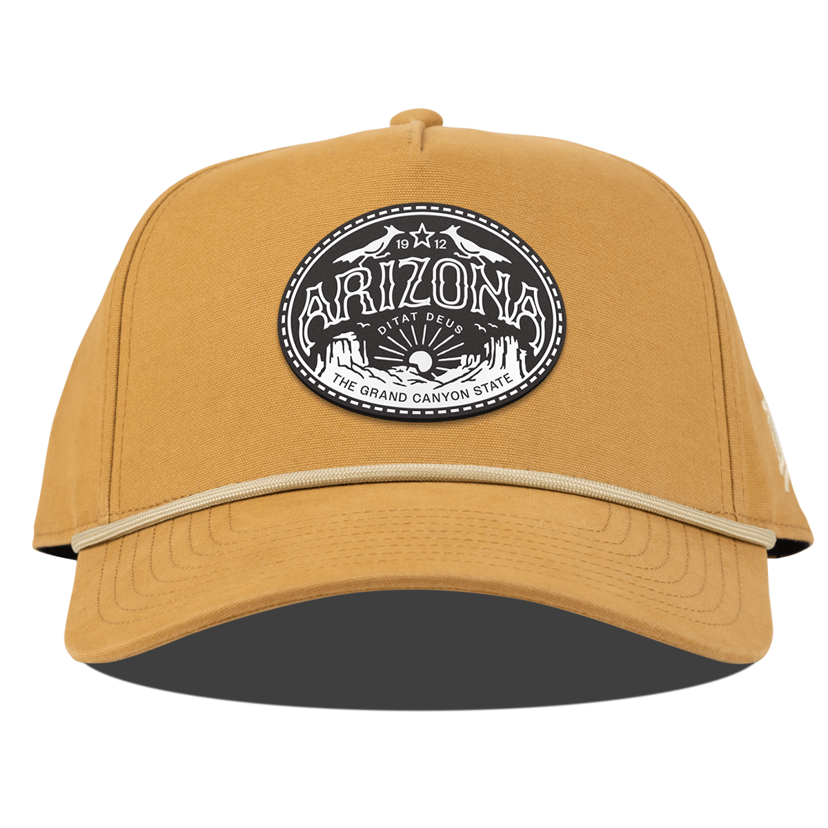 Arizona Traveler Curved Canvas 5 Panel Rope Wheat