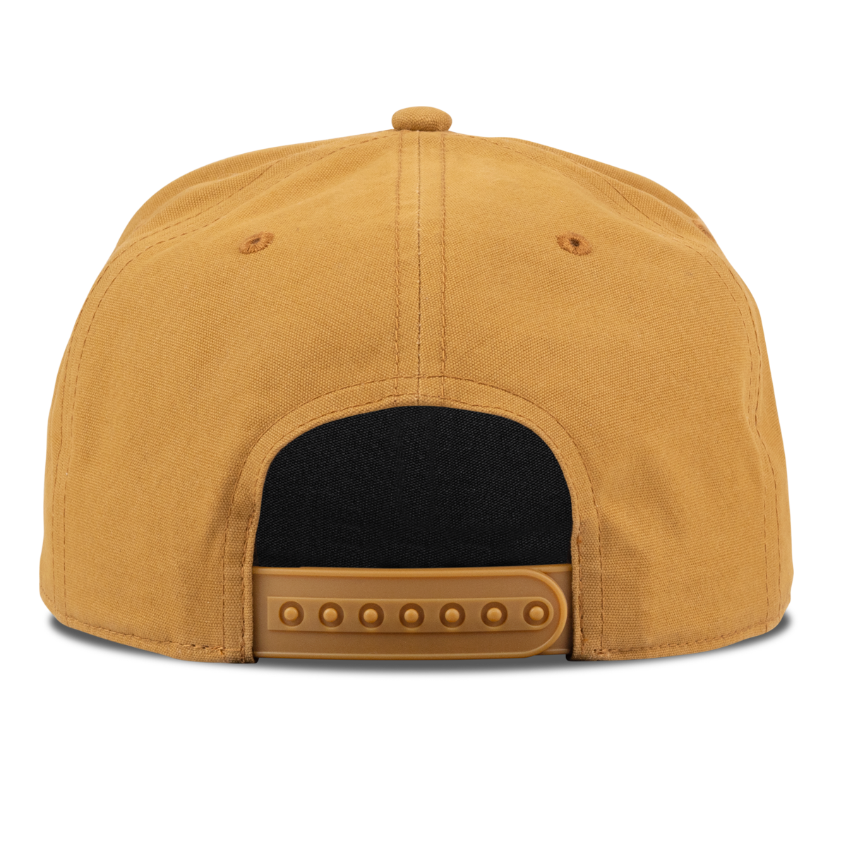 West Virginia University "West Virginia Team Logo" Curved Canvas 5 Panel Rope Wheat