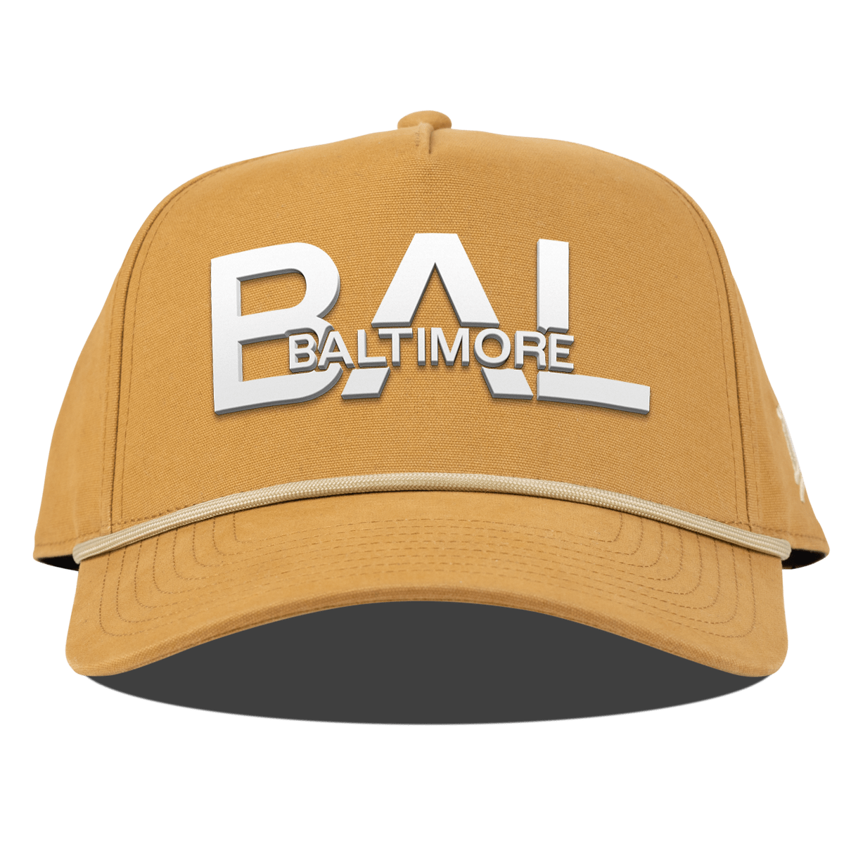 City Block Baltimore Curved Canvas 5 Panel Rope Wheat