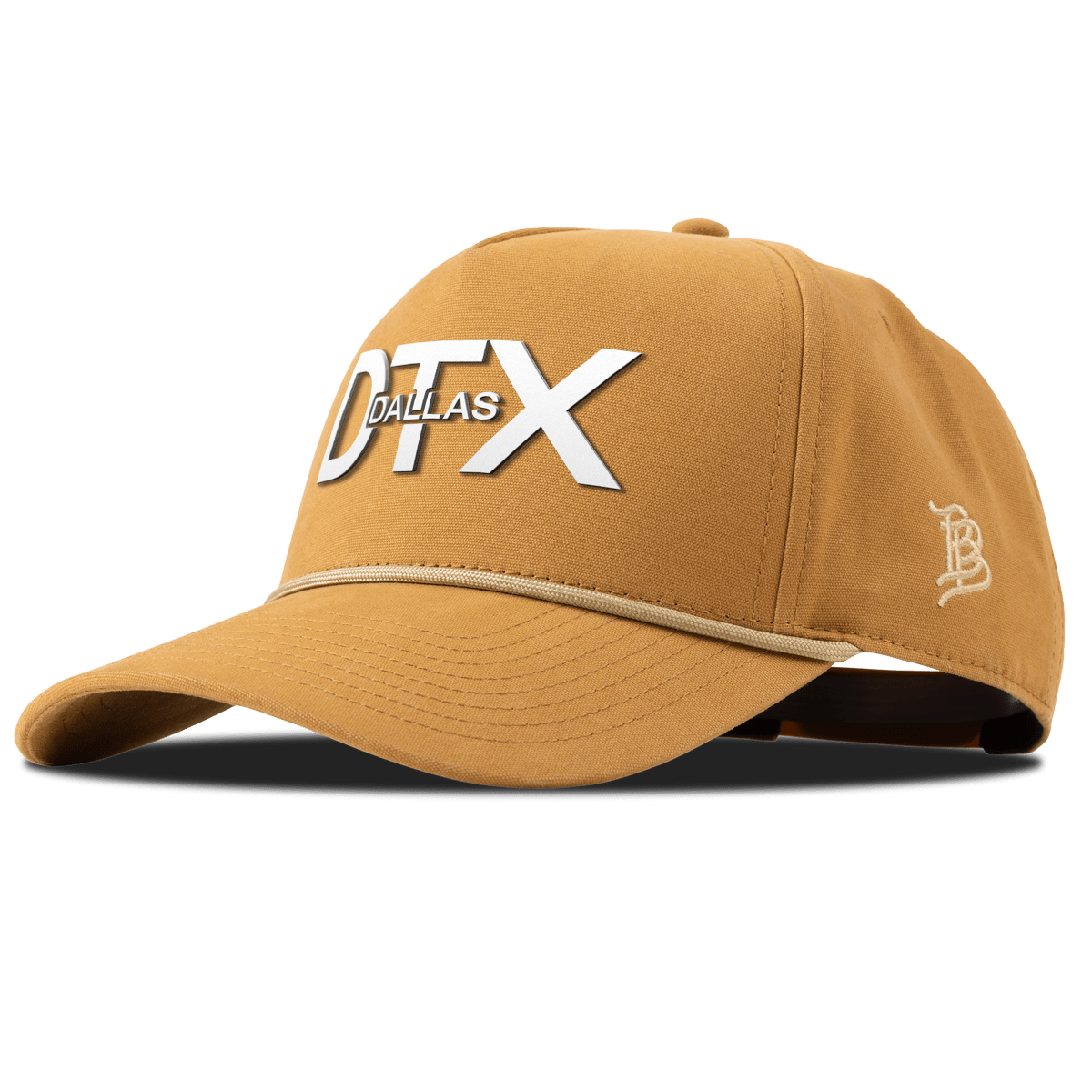 City Block Houston (HTX) Curved Canvas 5 Panel Rope Wheat