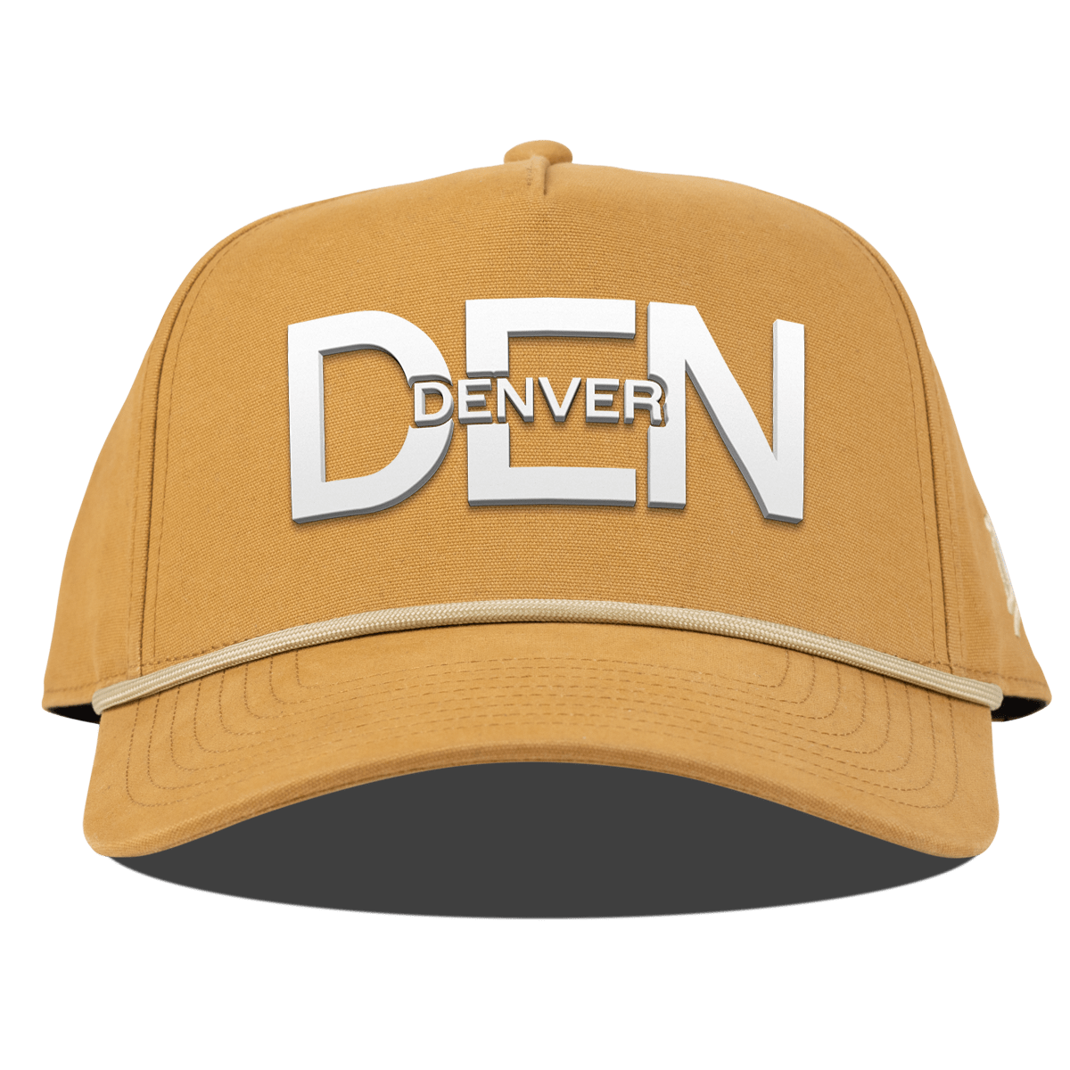 City Block Denver Curved Canvas 5 Panel Rope Wheat