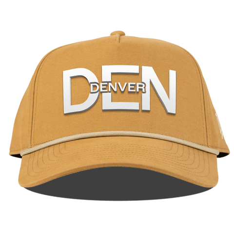 City Block Denver Curved Canvas 5 Panel Rope Wheat