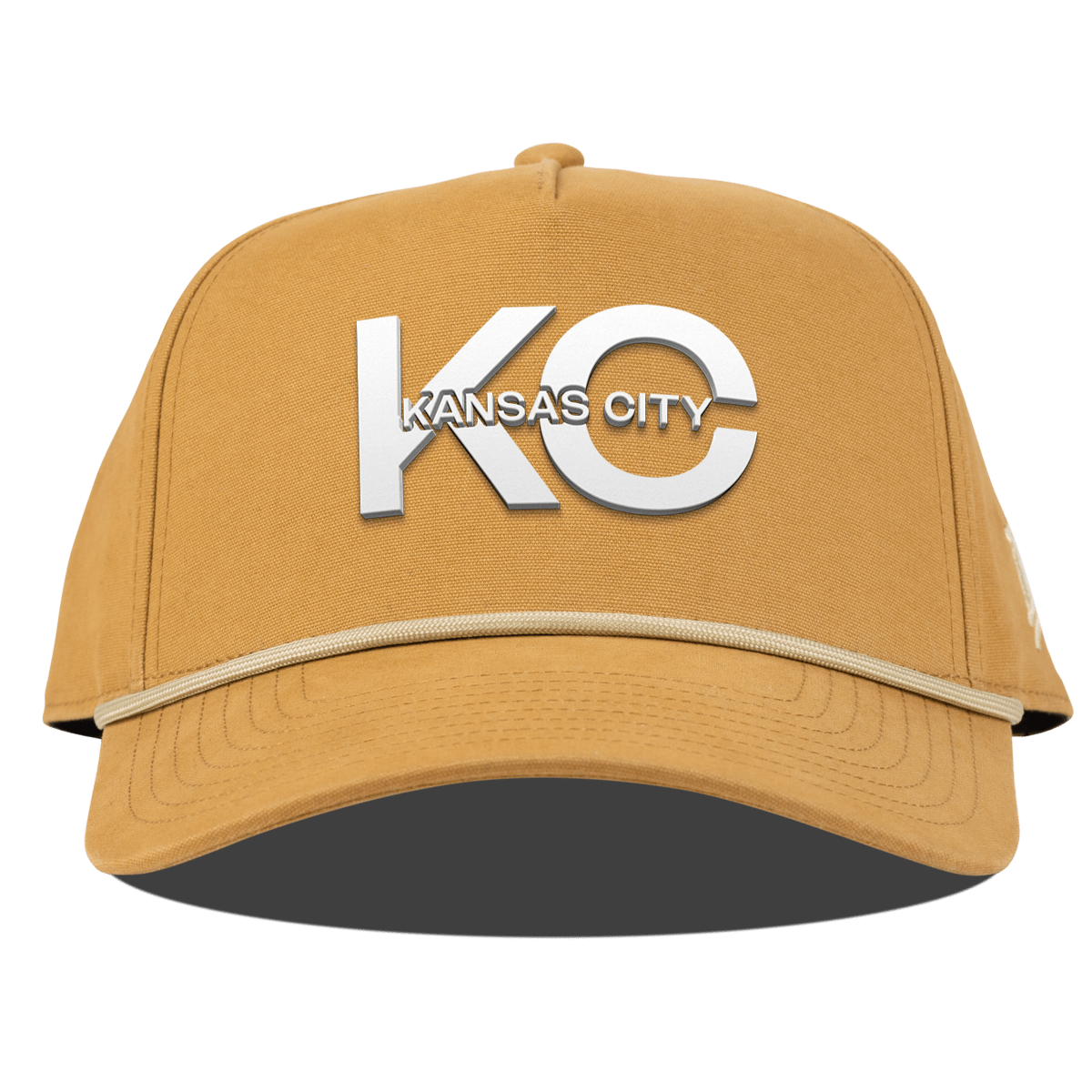 City Block Kansas City Curved Canvas 5 Panel Rope Wheat