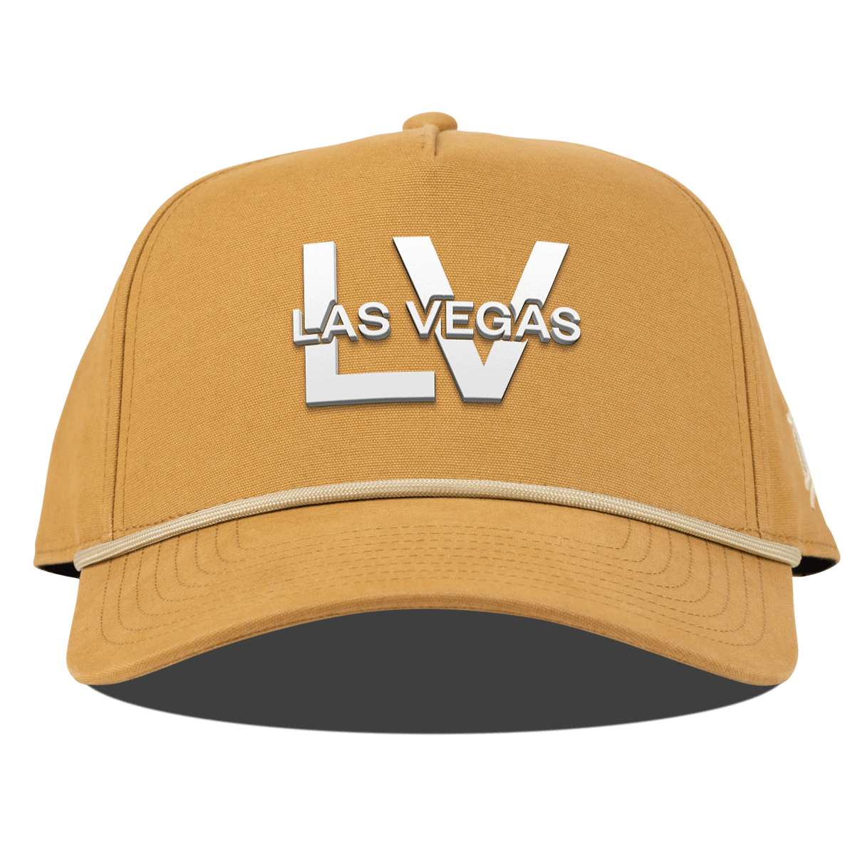 City Block Las Vegas (LV) Curved Canvas 5 Panel Rope Wheat