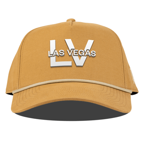 City Block Las Vegas (LV) Curved Canvas 5 Panel Rope Wheat