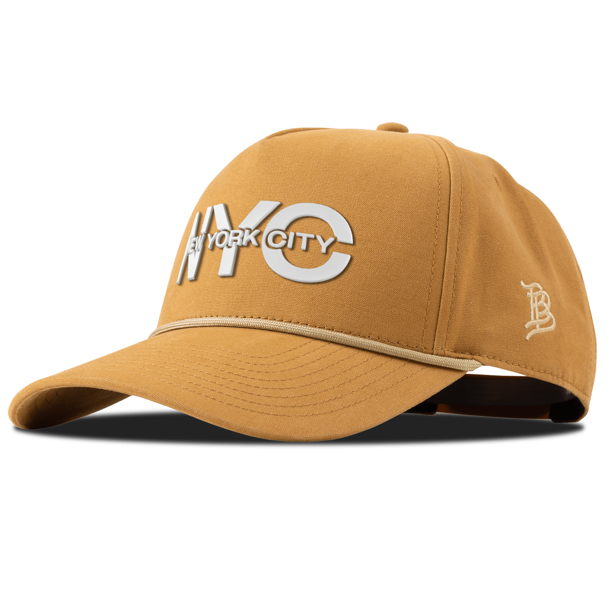 City Block New York Canvas 5 Panel Rope Wheat