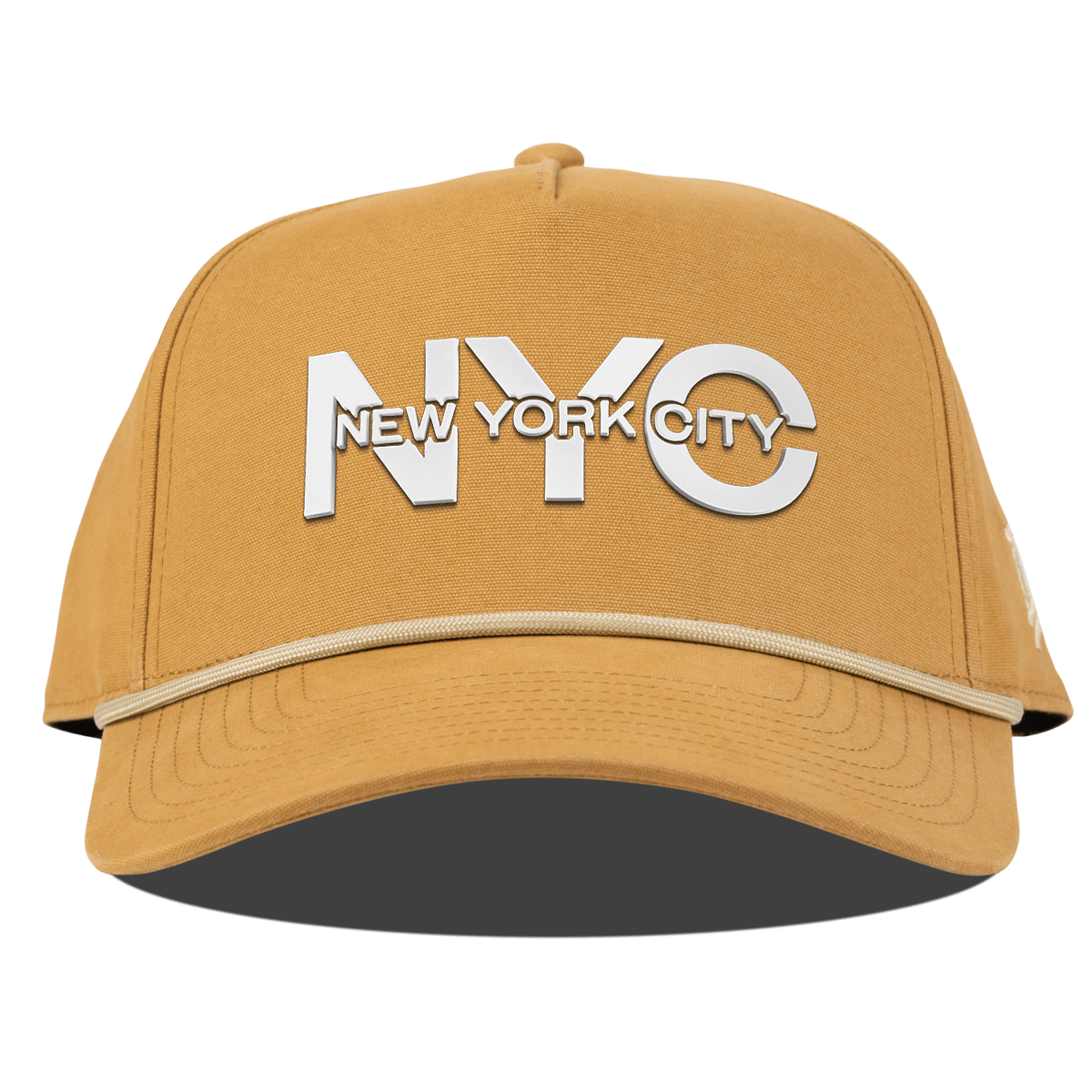 City Block New York Canvas 5 Panel Rope Wheat