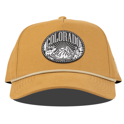 Colorado Traveler Curved Canvas 5 Panel Rope Wheat