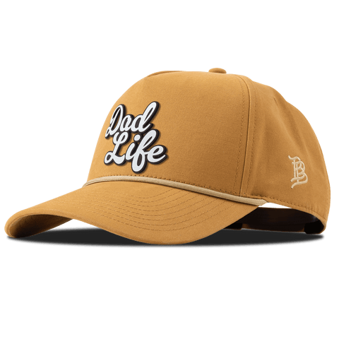 Dad Life Script Canvas 5 Panel Rope Wheat