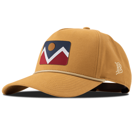 Denver Flag Canvas 5 Panel Rope Wheat