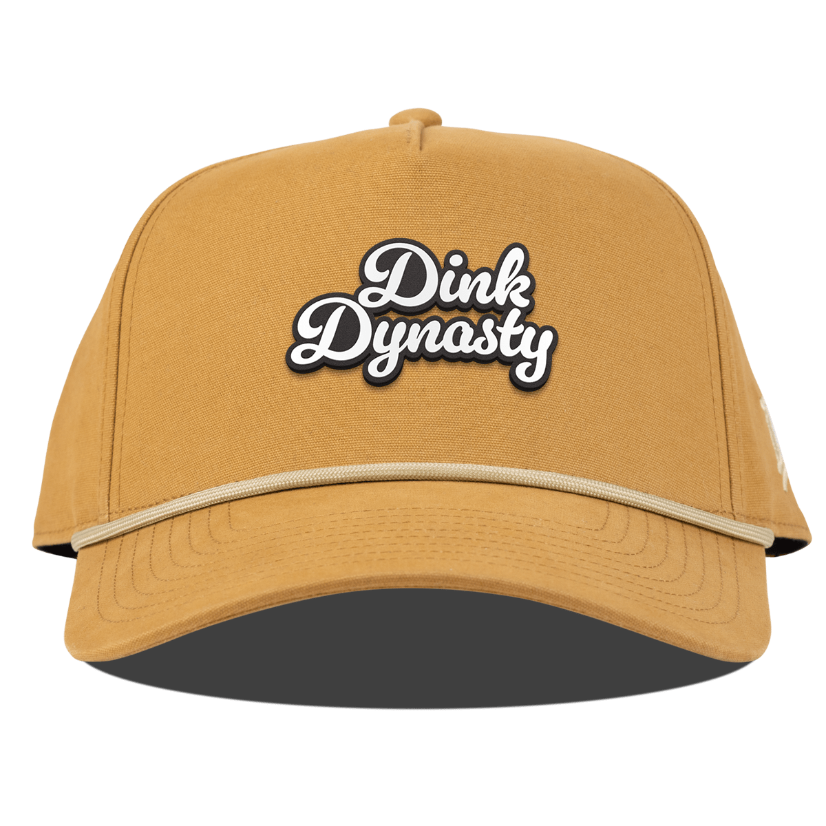 Dink Dynasty Script Curved Canvas 5 Panel Rope Wheat