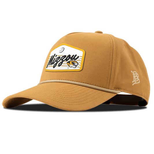 University of Missouri "Missouri Football Legacy" Curved Canvas 5 Panel Rope Wheat
