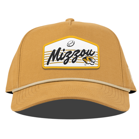 University of Missouri "Missouri Football Legacy" Curved Canvas 5 Panel Rope Wheat