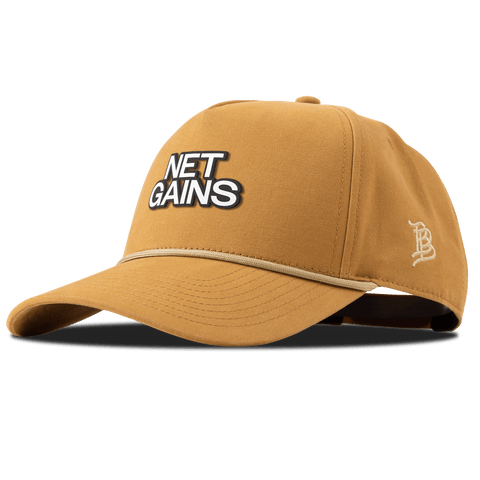 Net Gains Curved Canvas 5 Panel Rope Wheat
