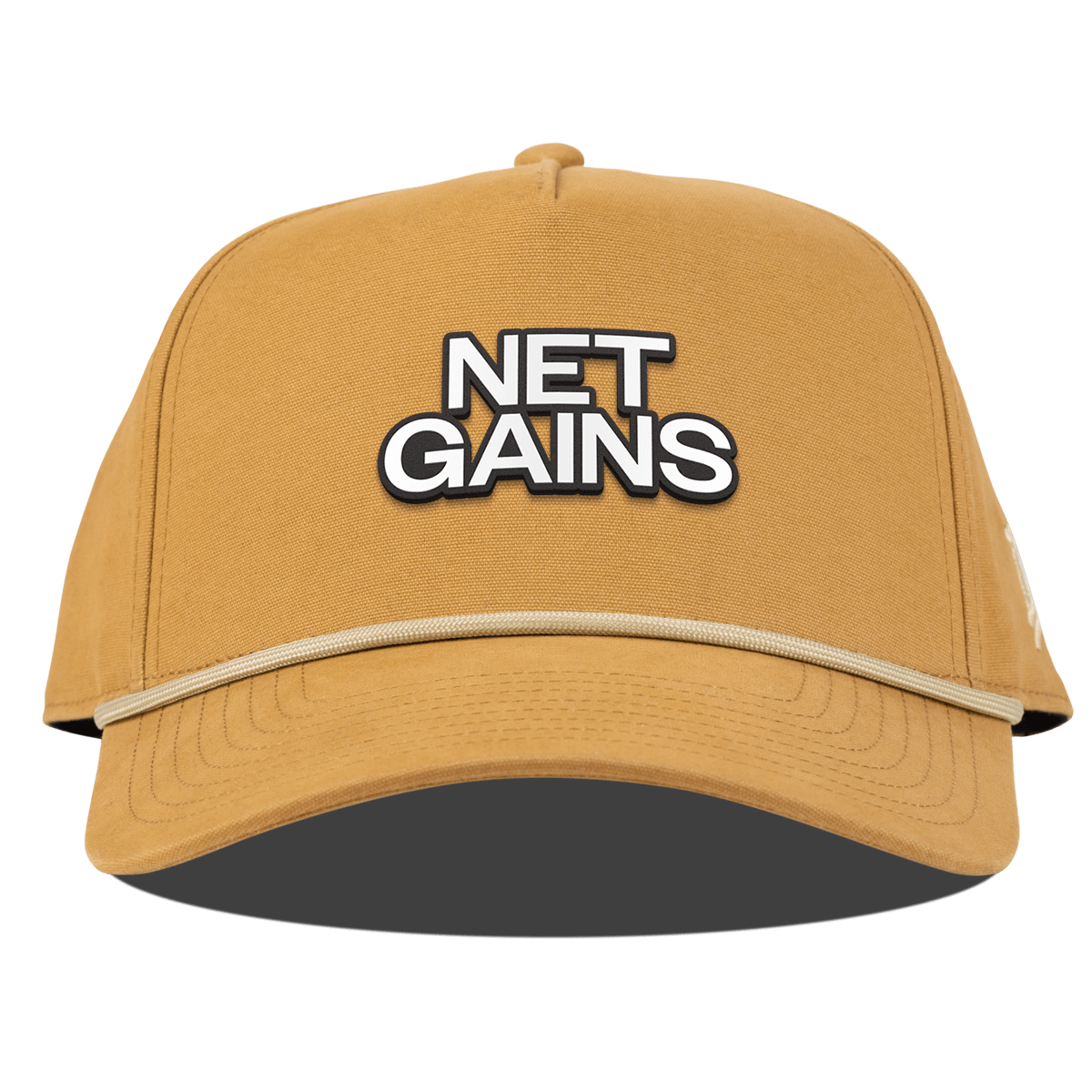 Net Gains Curved Canvas 5 Panel Rope Wheat
