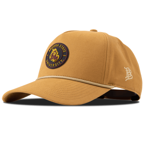 Arizona State University "Sparky's Legacy Dark" Canvas 5 Panel Rope Wheat 