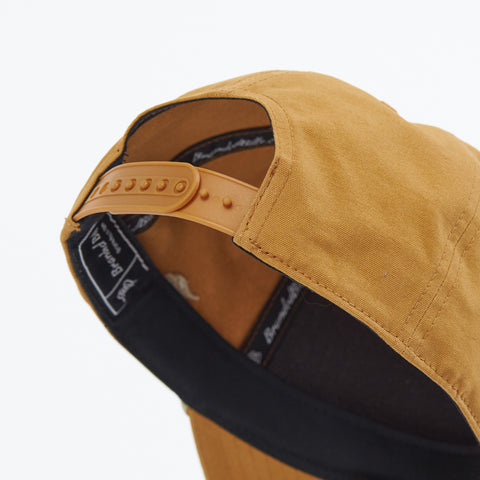 Bare Canvas 5 Panel Rope Wheat StrapDetail 