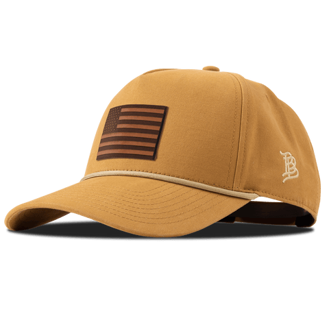 Old Glory Canvas 5 Panel Rope Wheat