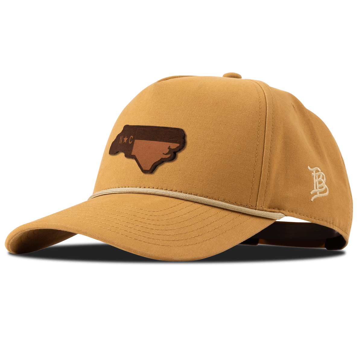 North Carolina 12 Canvas 5 Panel Rope Wheat