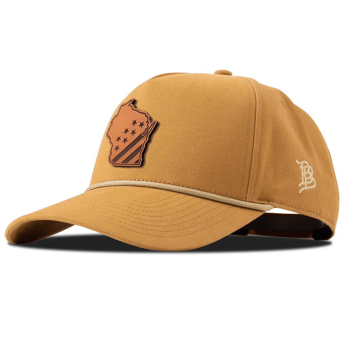 Wisconsin 30 Canvas 5 Panel Rope Wheat