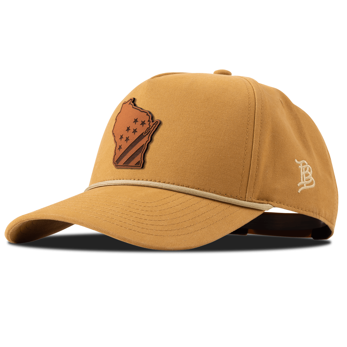 Wisconsin 30 Canvas 5 Panel Rope Wheat