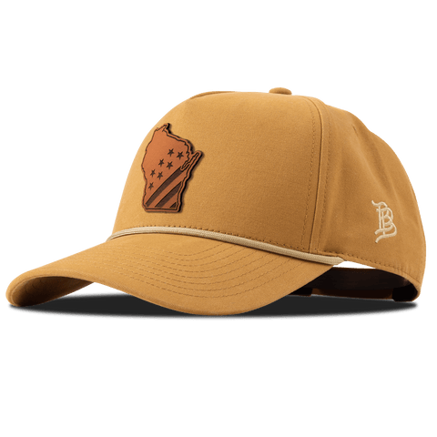 Wisconsin 30 Canvas 5 Panel Rope Wheat